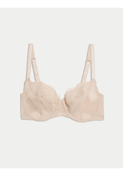 Marks & Spencer Jasmine Dantelli Destekli Sütyen T33002402 Bej