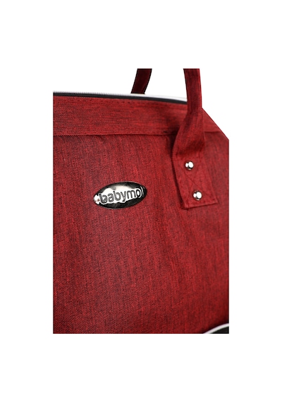 Baby Mol Linen Anne Bebek Bakım Sırt Çantası Bordo