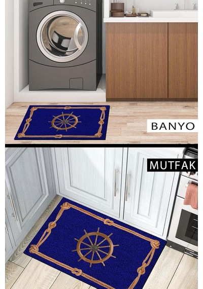 Tr Dümen Kapı Önü Paspası Dekoratif Kapı Paspası Dış Mekân Paspas Ev İçi Paspası 45x70cm Genel