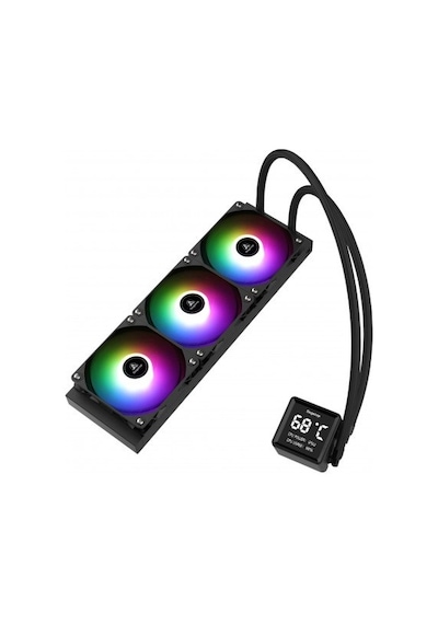 Segotep Beaced 360 Argb Siyah Sıvı İşlemci Soğutucusu Am5 Ve Lga1700 Uyumlu