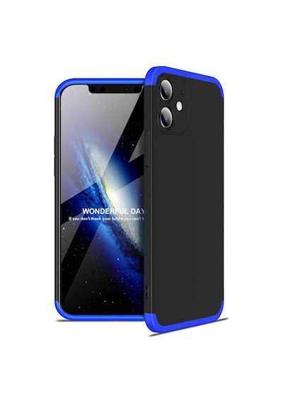 Apple Uyumlu  iPhone 12 Kilif Lens Tam Korumali Gkk Sert Kapak 470450264