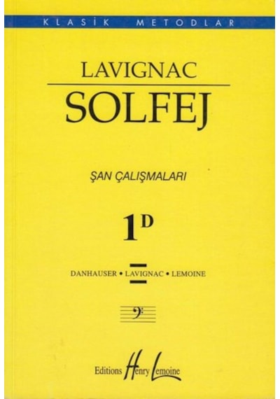 Lavicnac Solfej Şan Çalışmaları 1D