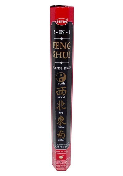 Feng Shui 5in1 20 Çubuk Tütsü