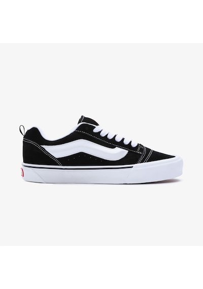 Vans Knu Skool Unisex Siyah Sneaker Düz Vn0009qc6bt1 Siyah Siyah