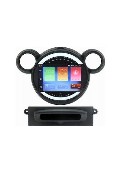Mini Cooper Araç Multimedya Android Ekran Carplay Navigasyon Double Teyp 4+64 9" 11-15 Black Fımex 9"
