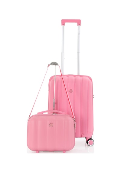 Mçs Group Mçs Polipropilen 2li Valiz Seti Kabin & Makyaj V305 S21yy1000073-set 00020 Pembe