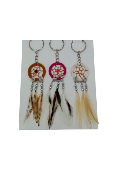 Dream Catcher Düş Kapanı Üç Renk Anahtarlık 84284159