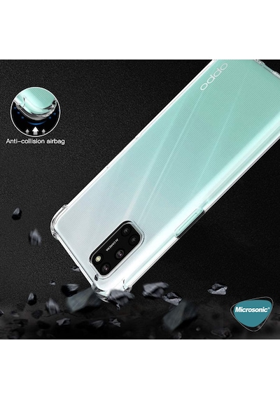 Microsonic Oppo A52 Kilif Shock Absorbing Seffaf 472804018