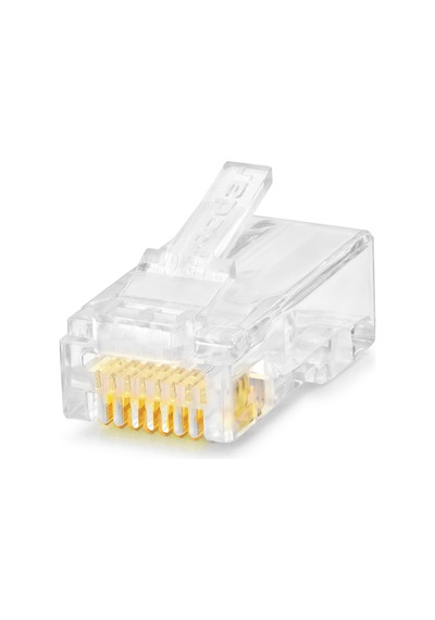 Nodar Nd2415 Cat6 Ez Rj45 Konnektör 100 Adet Plastik Kutu - Şeffaf