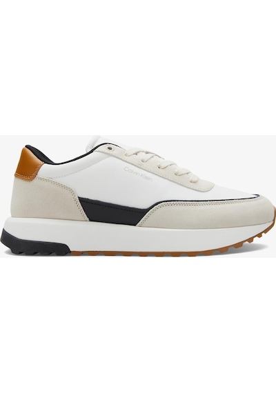 Calvin Klein Low Top Lace Up Repreve Mix Erkek Gri Sneaker-12269 Gri