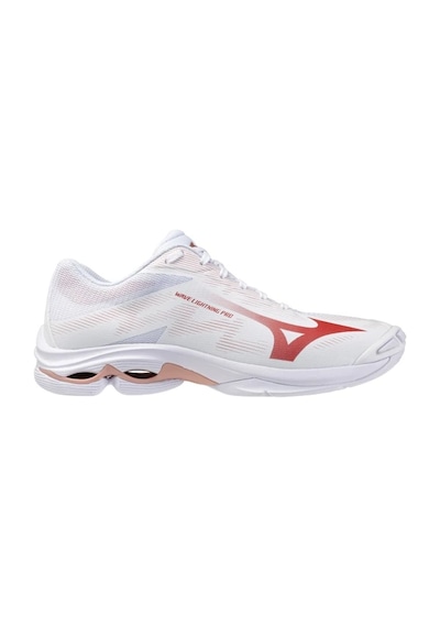Mizuno Wave Lightning Pro Kadın Voleybol Ayakkabısı Beyaz / Kırmızı Çok Renkli