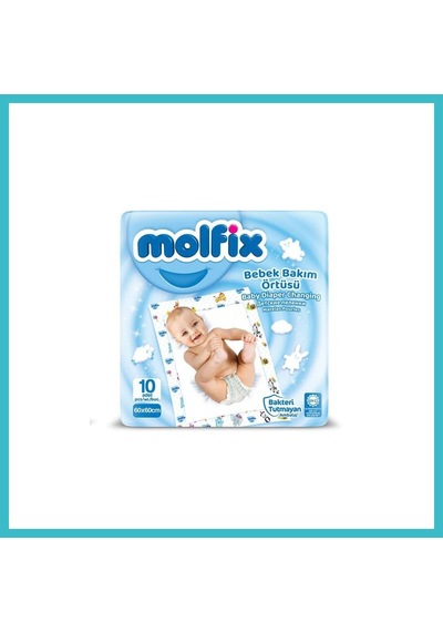 Molfix Bebek Bakım Örtüsü 60x60 1 Adet Dfnbez