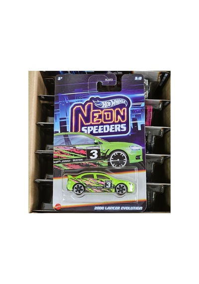 2008 Lancer Evolution Neon Speeders 2025 - Hlh72 - Mitsubishi Lancer Evo Yeşil