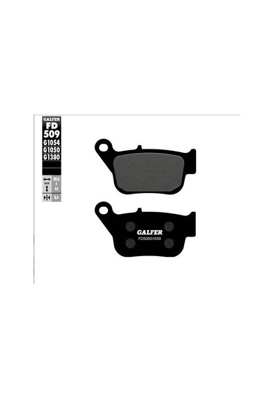 Yamaha X-Max 250 Abs'Siz 14- Galfer Fd509G1050 Arka Fren Balatası