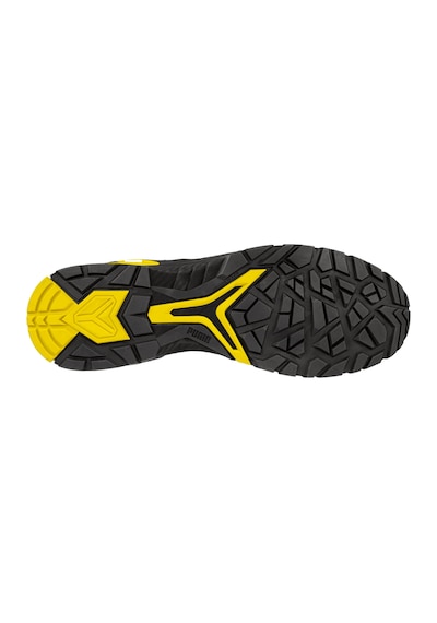 Puma Safety Amsterdam Low Alüminyum Burunlu İş Ayakkabısı S3 Src Siyah - Sarı