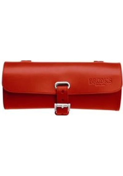 Brooks Challenge Sele Altı Deri Çanta Kırmızı B7436 A07216 Siyah