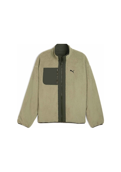 Puma Erkek Çift Taraflı Sherpa Ceket 688371 82 Yeşil