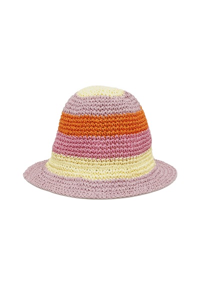 Butigo Colour Straw Hat-w 4fx Çok Renkli Kadın Hasır Şapka 000000000101688140 Çok Renkli