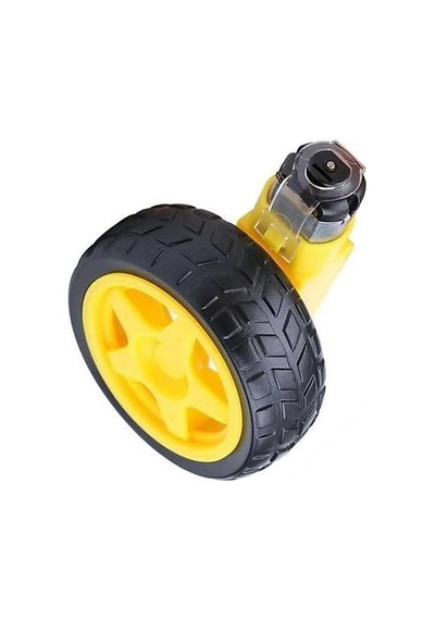 Motor Ve Tekerlek Seti 6v 250rpm Arduino