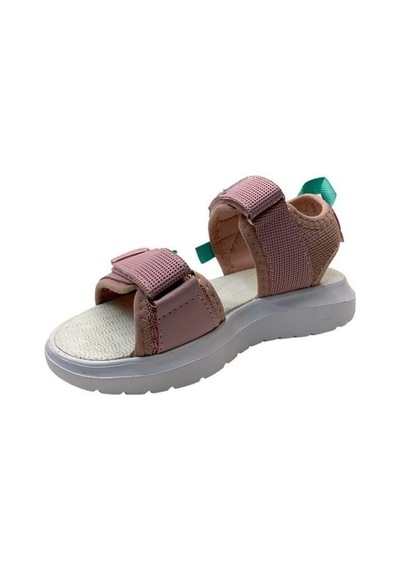 Tuğba Ortopedi 2252 Çocuk Sandalet Pudra/yeşil Pudra - Yeşil