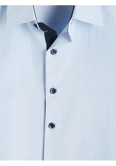 Lcw Busıness Mavi Slim Fit Erkek Dokulu Gömlek