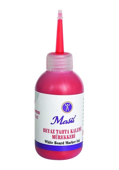 Masis Tahta Kalem Mürekkebi 100 Ml 3 Renk Seçenekli Kırmızı
