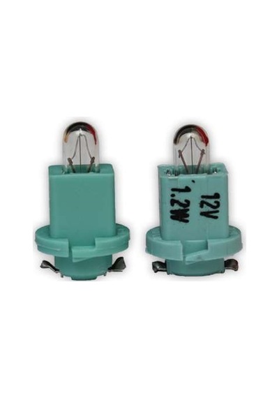 Gösterge Ampulü Yeşil Duy 12v 1 2w Audi Vw 5 Adet