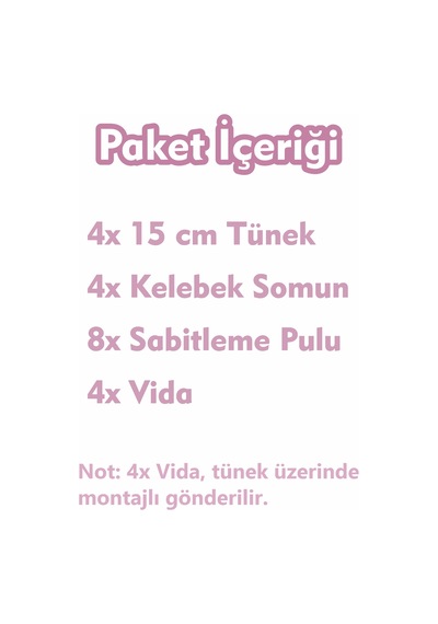 Vixpet Venty 4'lü Doğal Papağan Tüneği 15 cm Macaw | Kakadu | Jako | Amazon | Alex | Eklektus