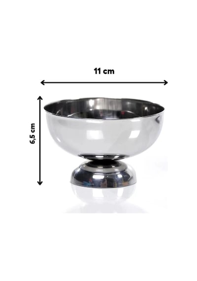 Çelik Pilav Ve Helva Kalıbı, Yuvarlak, 2'li Set, Büyük 11 Cm Ve Orta 9.5 Cm Çok Renkli