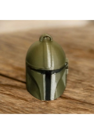 Mandalorian Kask Anahtarlık Pla Malzeme 4 Cm