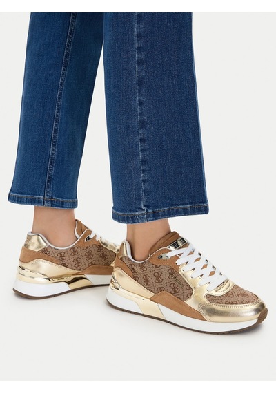 Guess-moxea Kadın Sneaker-fljm19fal12 Kahverengi