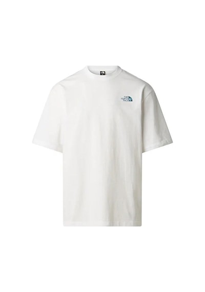 The North Face M Lıquıd Box Nse Oversıze Eeve T Erkek T-shirt Nf0a8g9wfn41 Whıte