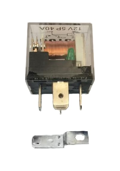 Mini Role 12v. 5 Uçlu. 40 A. Far. Korna. Fan. Lpg Röle