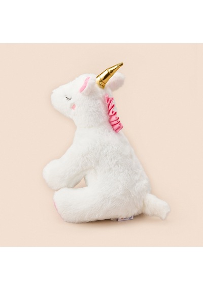Soft Unicorn Figürlü Yastık - Beyaz - 25x32 Cm