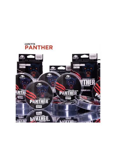 Caretta Panther 150 Mt Fluorocarbon Coatıng Gray Misina - 0.23mm 0.26  MM