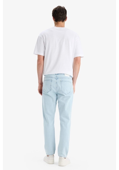 DeFacto %100 Pamuk 90's Slim Fit Dar Kalıp Yüksek Bel Dar Paça Jean Pantolon E7281AX25SMNM63