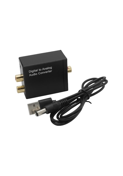 Fully G-538nd Optik/koaksiyel Dijital Ses - Analog Rca Çevirici