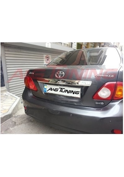 Toyota Corolla Krom Bagaj Çıtası 2007-2010 Paslanmaz Çelik N11.6176