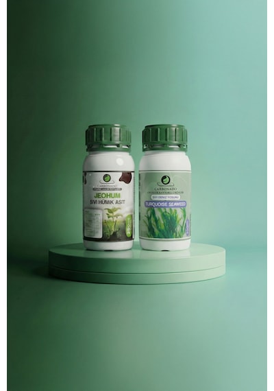 Jeohum Sıvı Hümik Asit 250 Ml + Turquoise Seaweed 250 Ml Sıvı Deniz Yosunu Set 1000