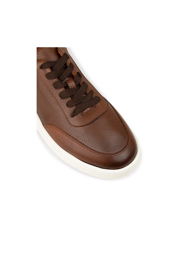 Deery Erkek Hakiki Deri Taba Renk Sneaker Ayakkabı - 04406mtbae01