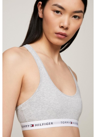 Tommy Hilfiger Unlıned Bralet-7052 Gri