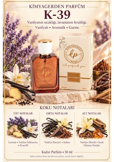 KP K-39 Kadın Parfüm EDP 50 ML
