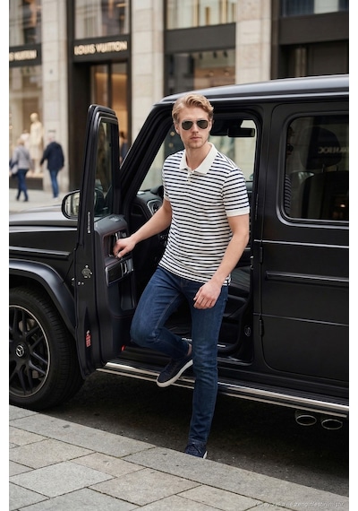 Buratti Erkek Polo T Shirt 5904046 İndigo