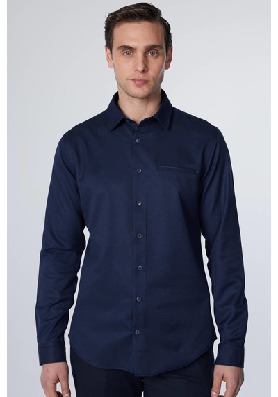 Tudors Slim Fit Uzun Kollu Dar Kesim Fleto Tek Cep Armürlü Pamuklu Lacivert Erkek Gömlek-30963-lacivert Lacivert Tudors Slim Fit Uzun Kollu Dar Kesim Fleto Tek Cep Armürlü Pamuklu Lacivert Erkek Gömlek-30963-lacivert Lacivert