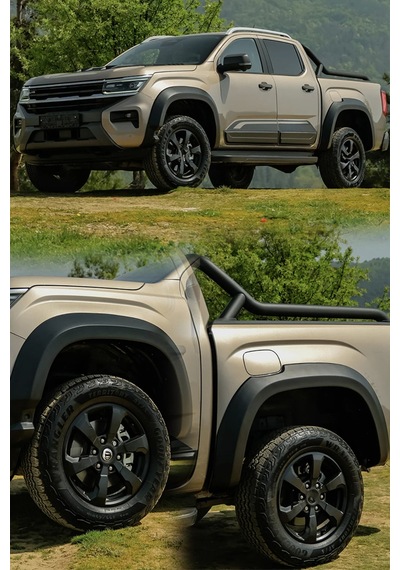 Volkswagen Amarok Çamurluk Dodik Seti Park Sensörlü 2022+ Uyumlu