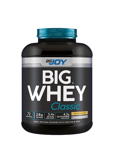 Bigjoy BIGWHEY Whey Protein Classic 2376g 72 Servis Bisküvi