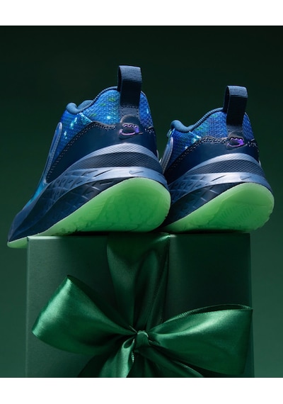 Nike Hustle D 12 X Lego Gs Çocuk Basketbol Ayakkabı-sportxstore Mavi