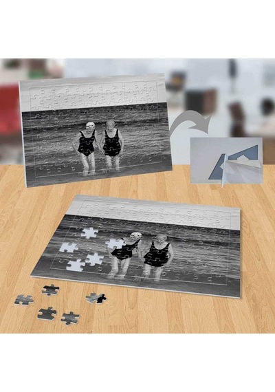 Ruhu Genç İki Kadın 99 Parça Puzzle Yapboz-p021