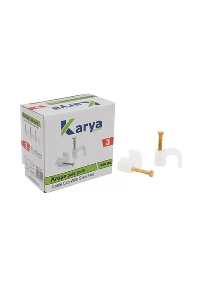 Sh Karya Kroşe 3 Numara Çelik Çivili 100'lü Paket Najmaddin