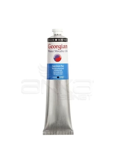 Daler Rowney Georgian Water Mixable Oil Su Bazlı Yağlı Boya 200ml 112 Coeruleum Hue Diğer